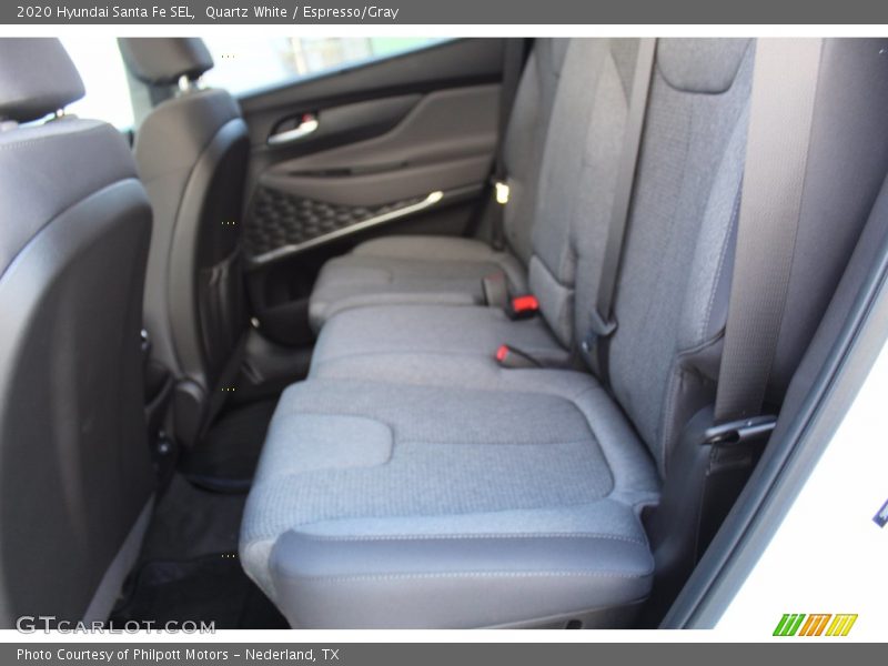 Quartz White / Espresso/Gray 2020 Hyundai Santa Fe SEL