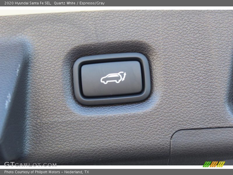Quartz White / Espresso/Gray 2020 Hyundai Santa Fe SEL