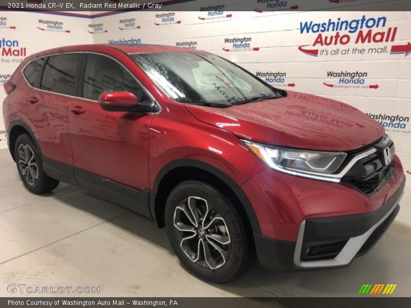 Front 3/4 View of 2021 CR-V EX