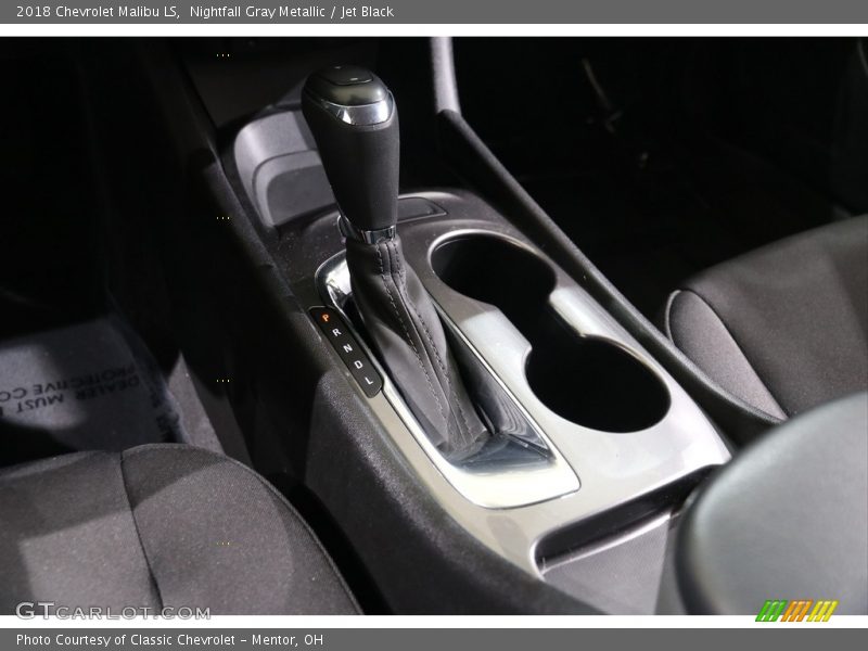 Nightfall Gray Metallic / Jet Black 2018 Chevrolet Malibu LS