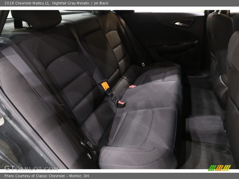 Nightfall Gray Metallic / Jet Black 2018 Chevrolet Malibu LS