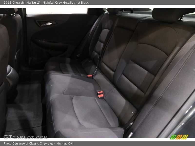 Nightfall Gray Metallic / Jet Black 2018 Chevrolet Malibu LS