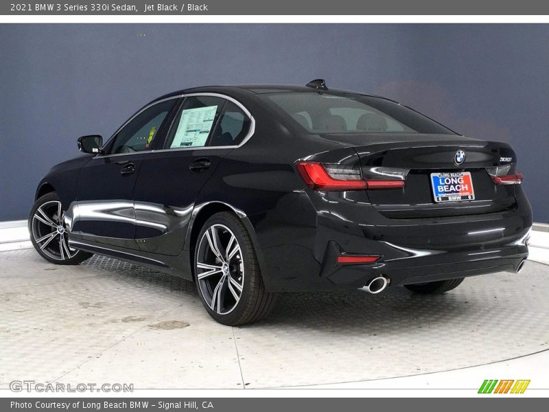 Jet Black / Black 2021 BMW 3 Series 330i Sedan