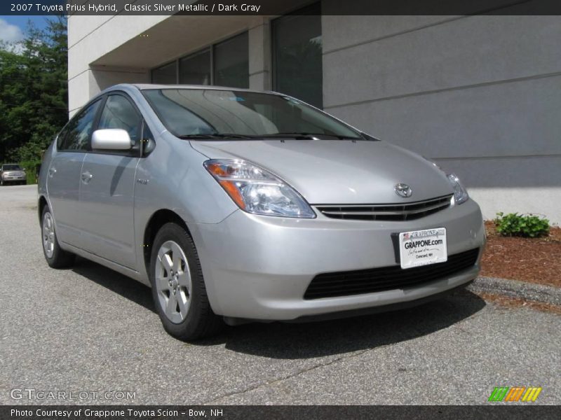 Classic Silver Metallic / Dark Gray 2007 Toyota Prius Hybrid