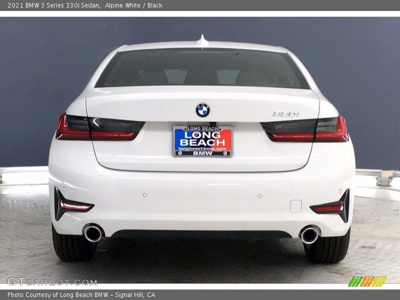 Alpine White / Black 2021 BMW 3 Series 330i Sedan