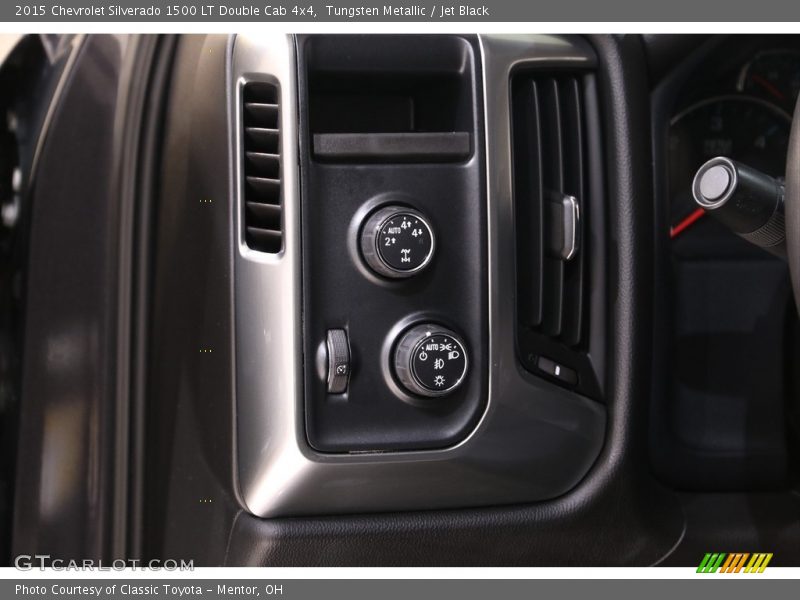 Tungsten Metallic / Jet Black 2015 Chevrolet Silverado 1500 LT Double Cab 4x4
