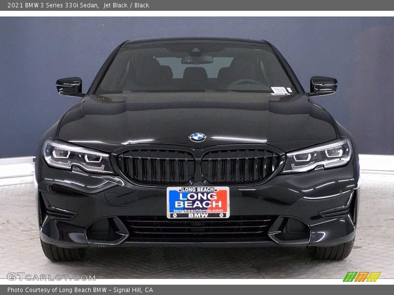 Jet Black / Black 2021 BMW 3 Series 330i Sedan