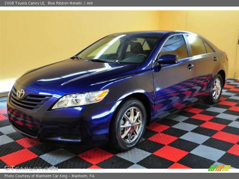 Blue Ribbon Metallic / Ash 2008 Toyota Camry LE
