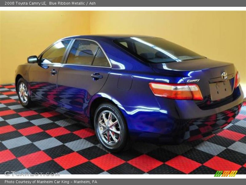 Blue Ribbon Metallic / Ash 2008 Toyota Camry LE