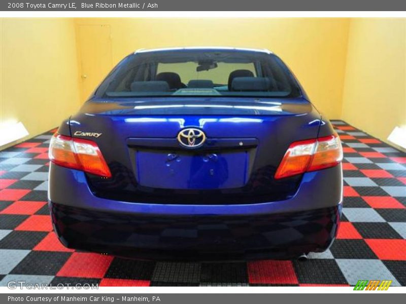 Blue Ribbon Metallic / Ash 2008 Toyota Camry LE
