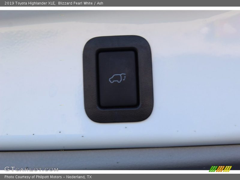 Blizzard Pearl White / Ash 2019 Toyota Highlander XLE