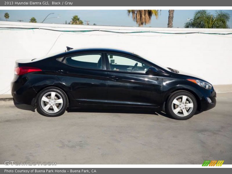 Black / Gray 2013 Hyundai Elantra GLS