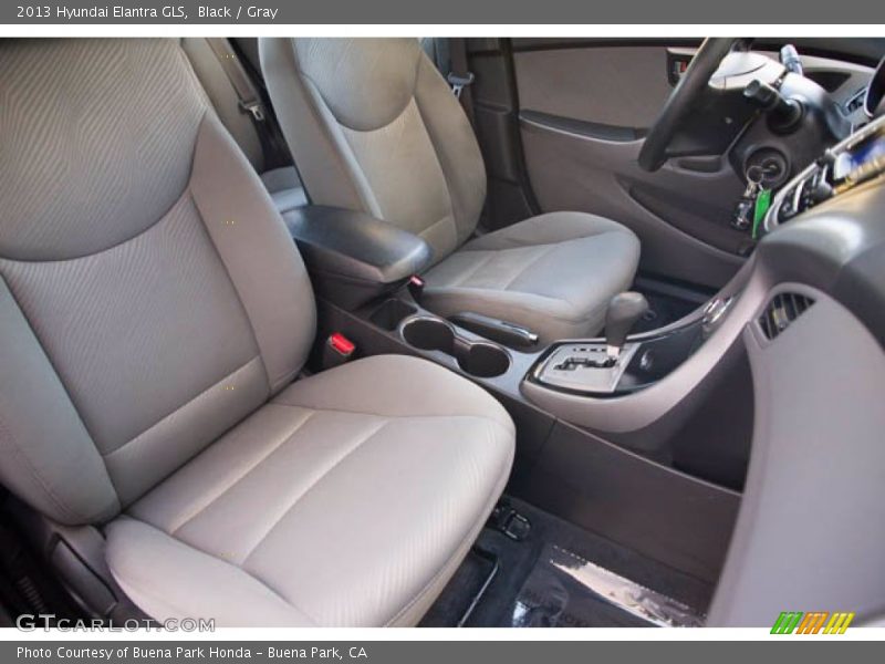 Black / Gray 2013 Hyundai Elantra GLS