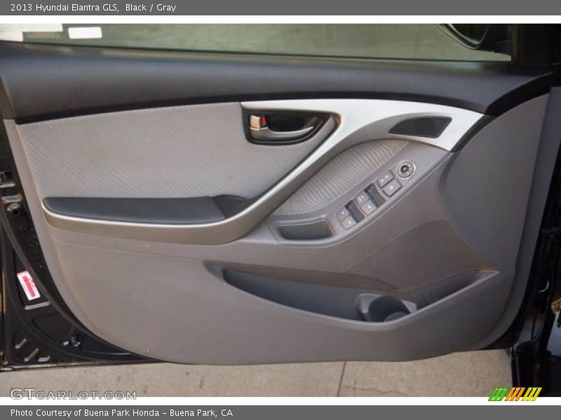 Black / Gray 2013 Hyundai Elantra GLS