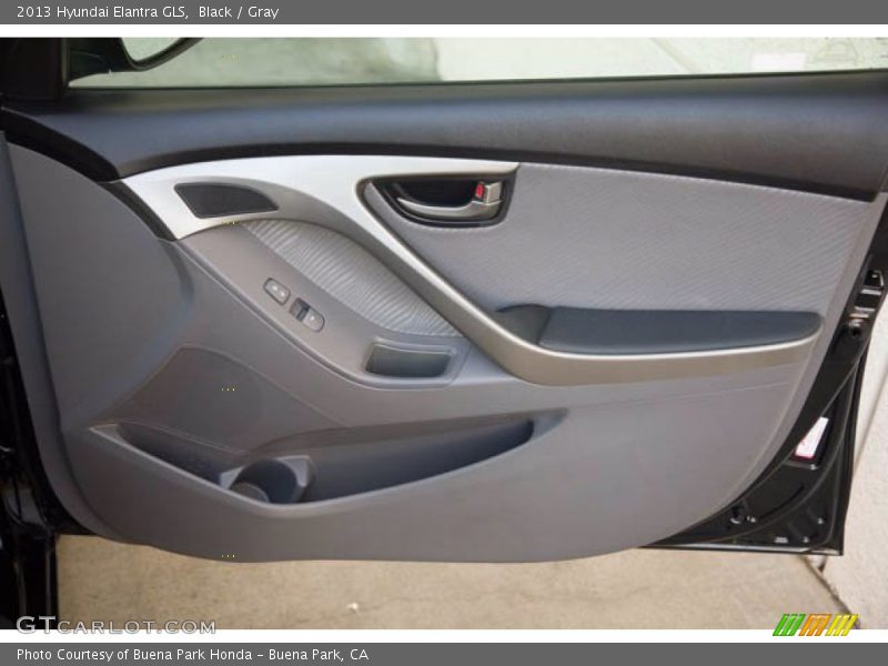 Black / Gray 2013 Hyundai Elantra GLS