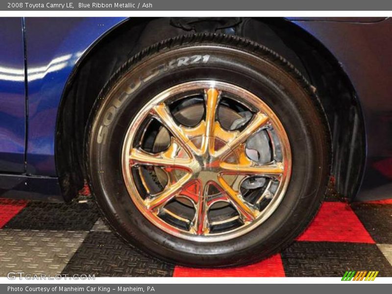 Blue Ribbon Metallic / Ash 2008 Toyota Camry LE