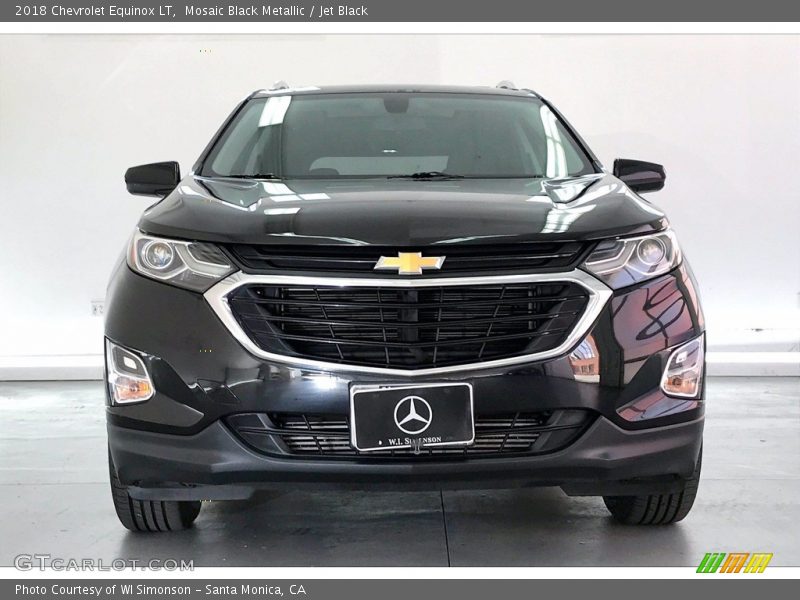 Mosaic Black Metallic / Jet Black 2018 Chevrolet Equinox LT