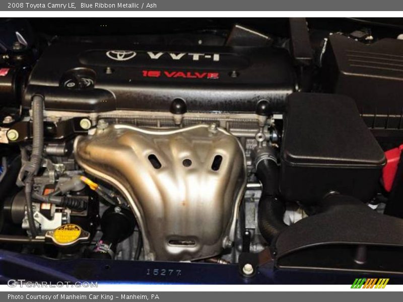 Blue Ribbon Metallic / Ash 2008 Toyota Camry LE