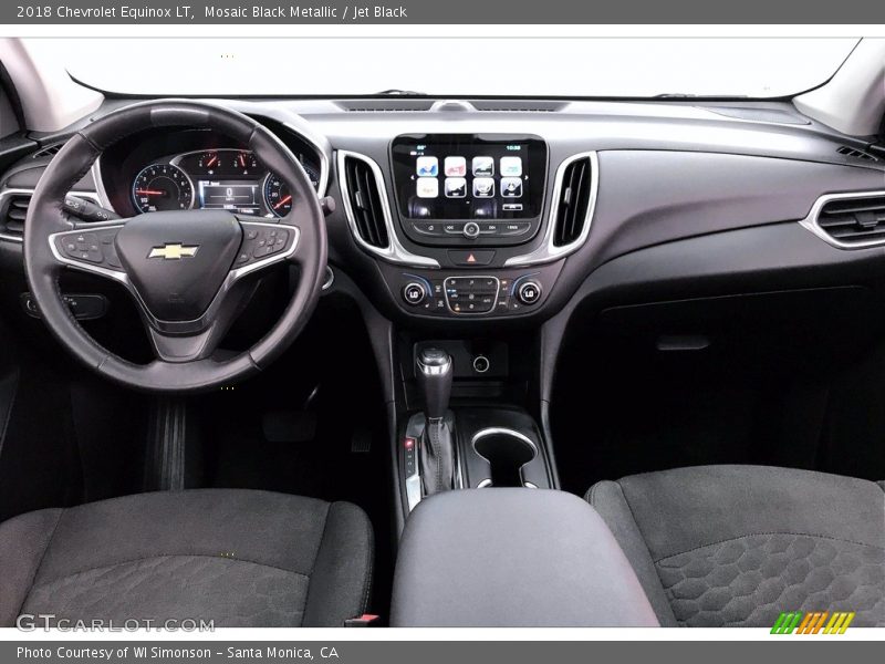 Mosaic Black Metallic / Jet Black 2018 Chevrolet Equinox LT