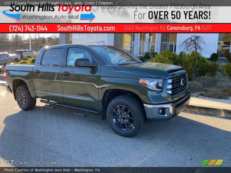 Army Green / Graphite 2021 Toyota Tundra SR5 CrewMax 4x4