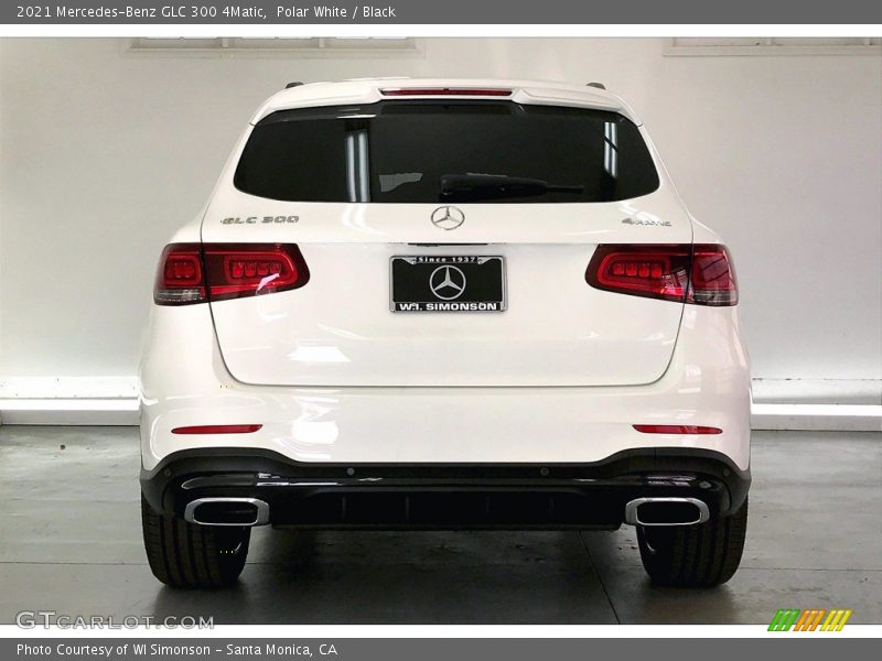 Polar White / Black 2021 Mercedes-Benz GLC 300 4Matic
