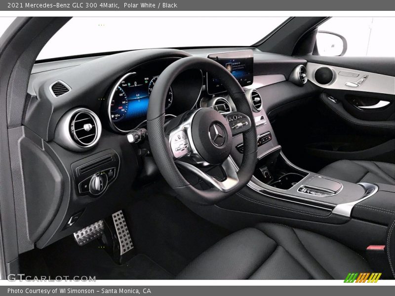 Polar White / Black 2021 Mercedes-Benz GLC 300 4Matic