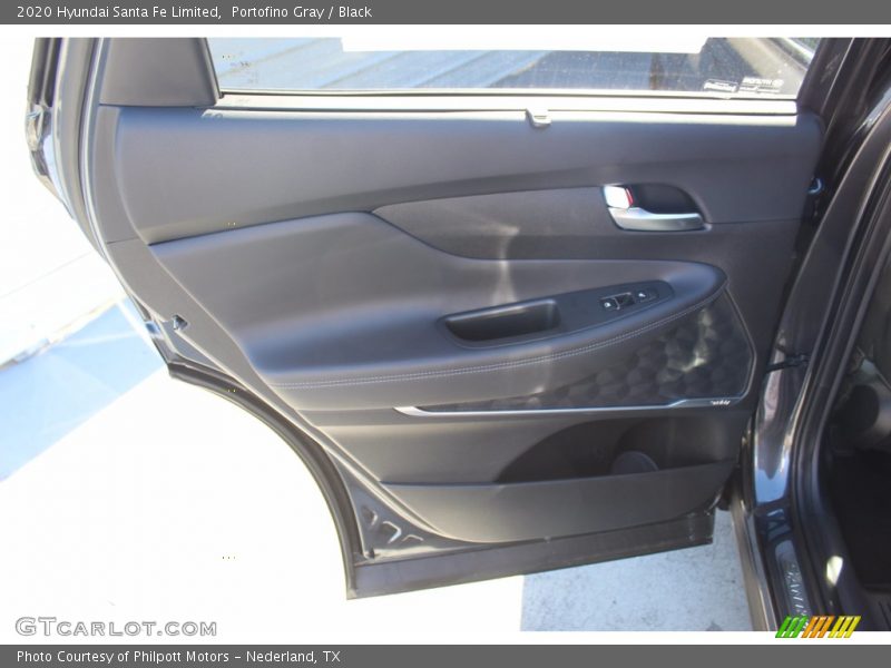 Portofino Gray / Black 2020 Hyundai Santa Fe Limited