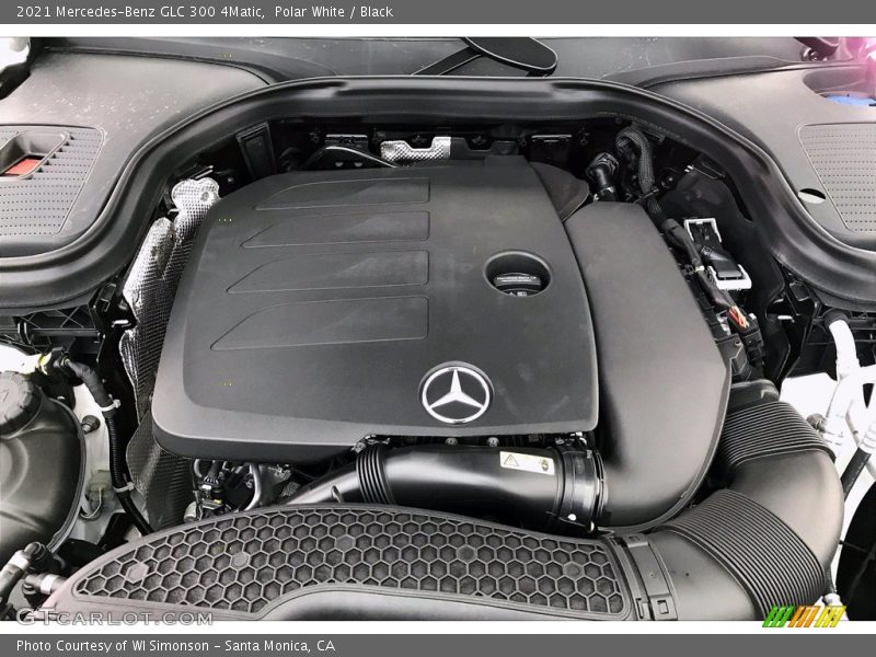 Polar White / Black 2021 Mercedes-Benz GLC 300 4Matic