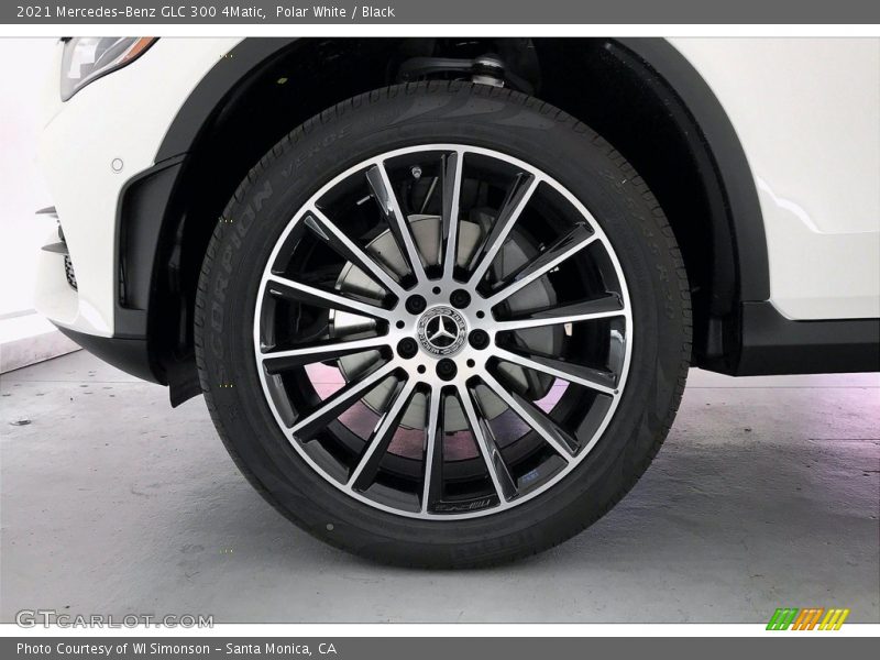 Polar White / Black 2021 Mercedes-Benz GLC 300 4Matic