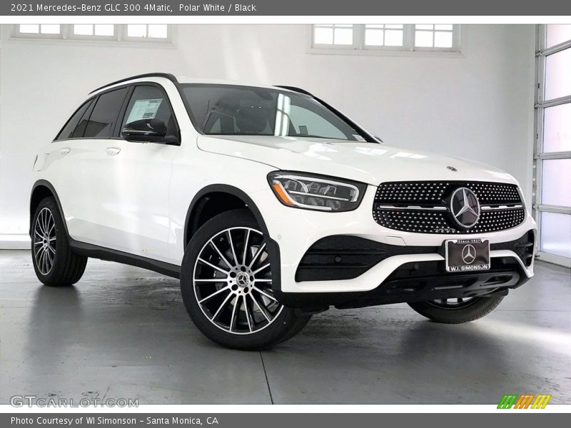 Polar White / Black 2021 Mercedes-Benz GLC 300 4Matic