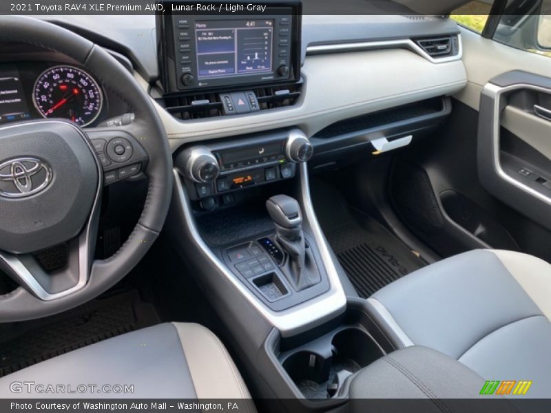 Lunar Rock / Light Gray 2021 Toyota RAV4 XLE Premium AWD