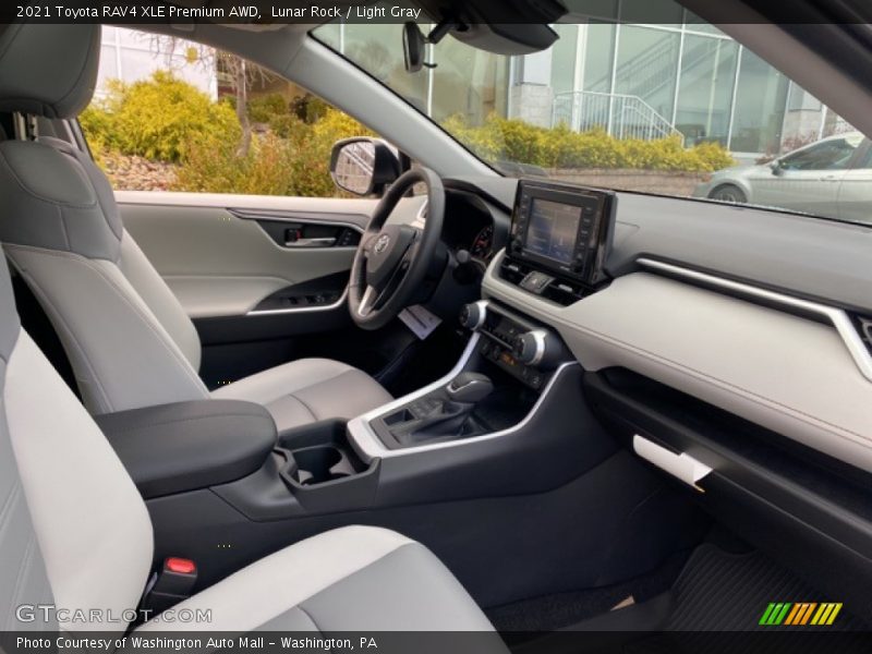  2021 RAV4 XLE Premium AWD Light Gray Interior