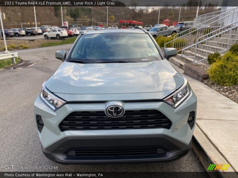 Lunar Rock / Light Gray 2021 Toyota RAV4 XLE Premium AWD