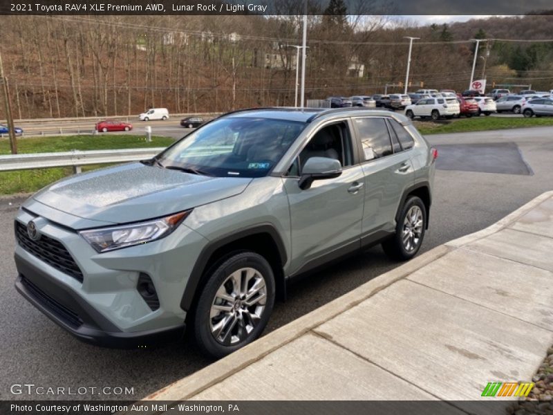 Front 3/4 View of 2021 RAV4 XLE Premium AWD