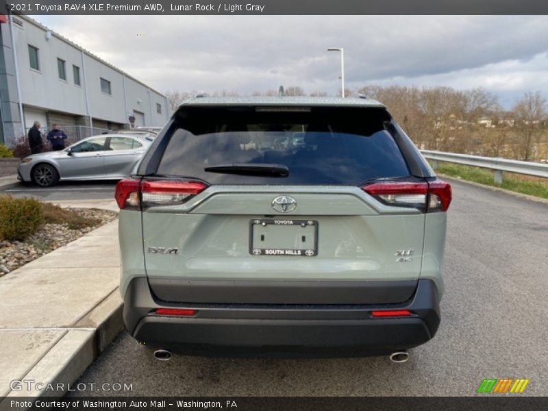 Lunar Rock / Light Gray 2021 Toyota RAV4 XLE Premium AWD