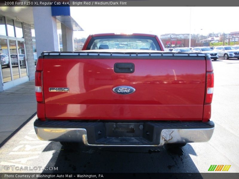 Bright Red / Medium/Dark Flint 2008 Ford F150 XL Regular Cab 4x4
