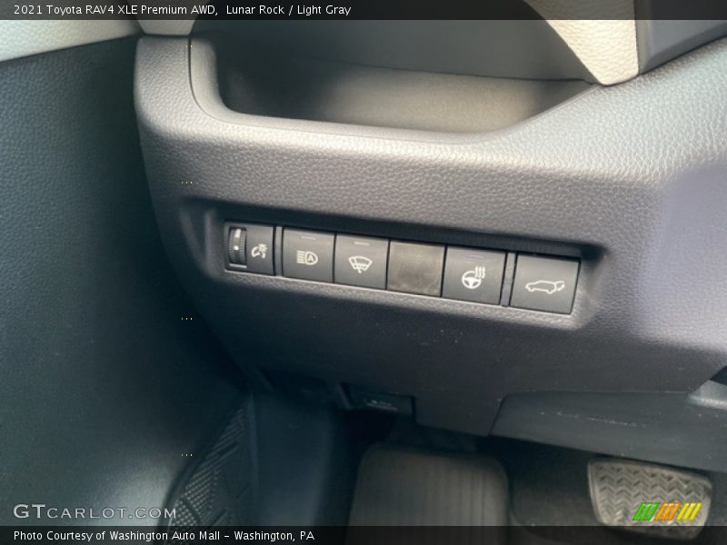 Lunar Rock / Light Gray 2021 Toyota RAV4 XLE Premium AWD