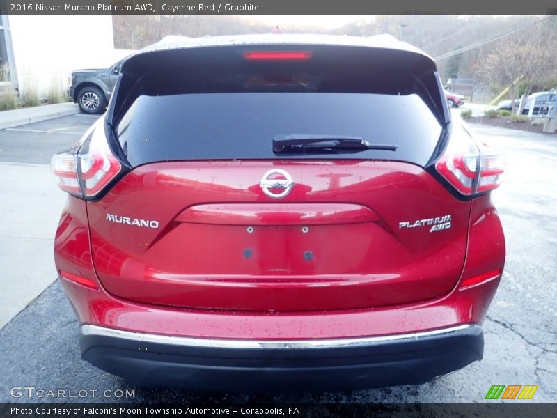 Cayenne Red / Graphite 2016 Nissan Murano Platinum AWD