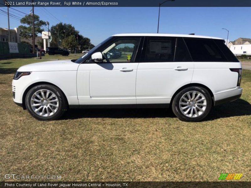 Fuji White / Almond/Espresso 2021 Land Rover Range Rover