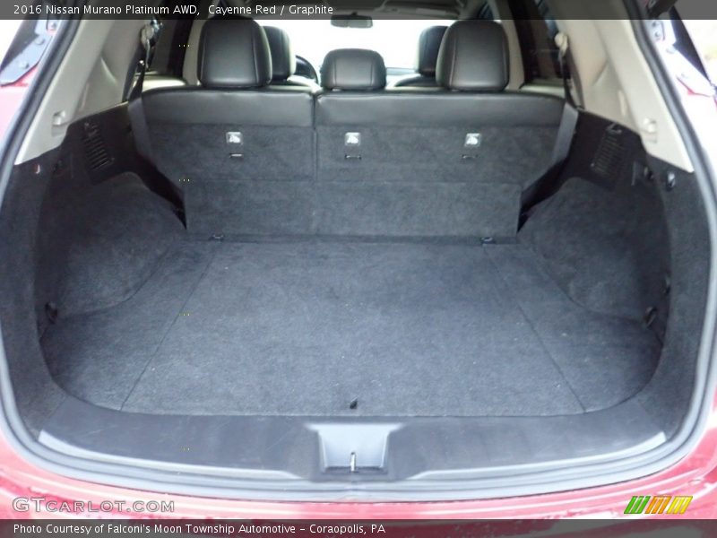 Cayenne Red / Graphite 2016 Nissan Murano Platinum AWD
