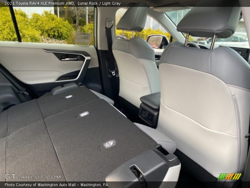 Rear Seat of 2021 RAV4 XLE Premium AWD