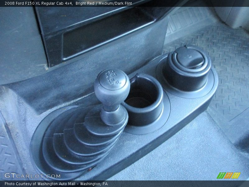 Bright Red / Medium/Dark Flint 2008 Ford F150 XL Regular Cab 4x4
