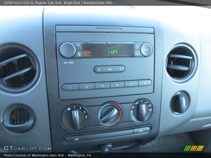 Bright Red / Medium/Dark Flint 2008 Ford F150 XL Regular Cab 4x4