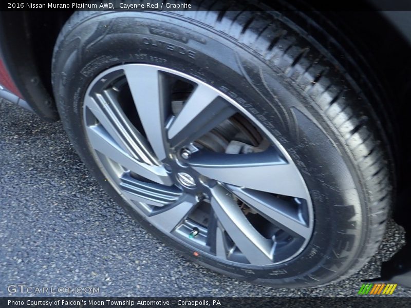 Cayenne Red / Graphite 2016 Nissan Murano Platinum AWD