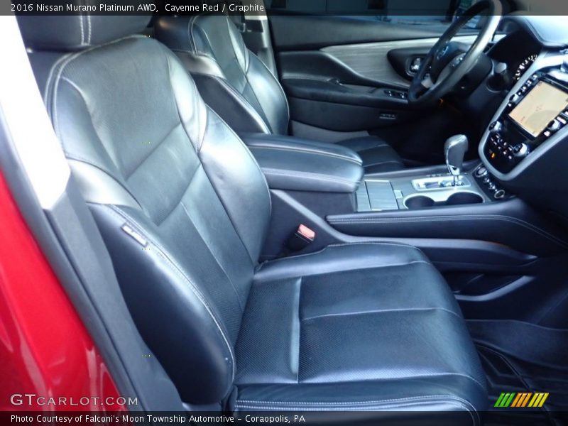Cayenne Red / Graphite 2016 Nissan Murano Platinum AWD