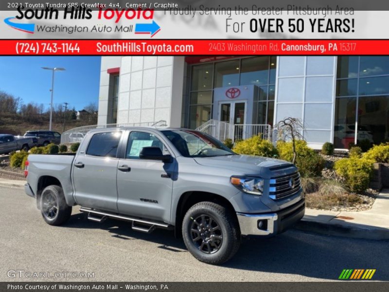Cement / Graphite 2021 Toyota Tundra SR5 CrewMax 4x4