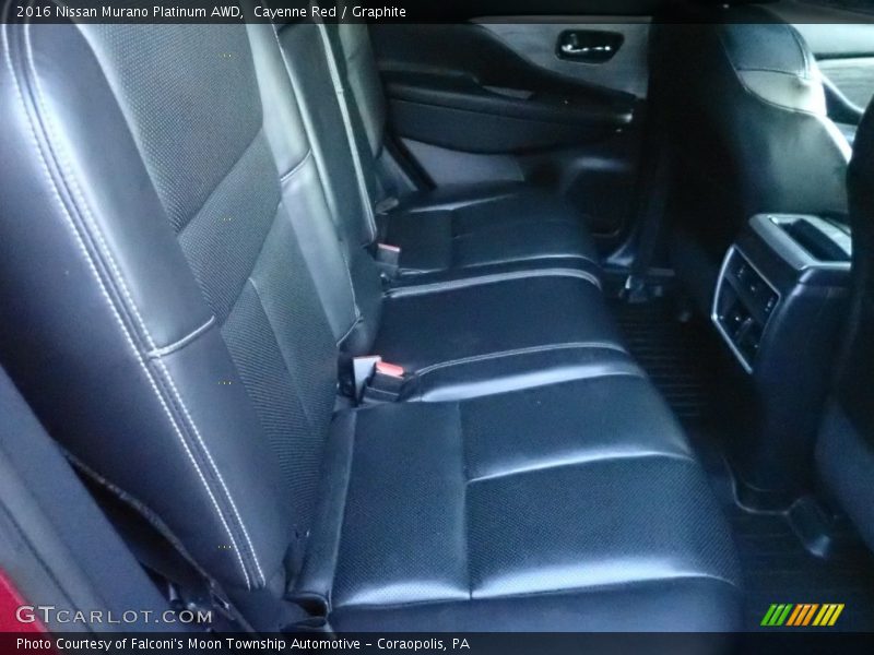 Cayenne Red / Graphite 2016 Nissan Murano Platinum AWD