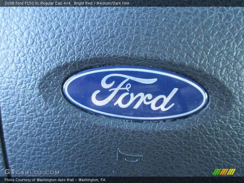 Bright Red / Medium/Dark Flint 2008 Ford F150 XL Regular Cab 4x4