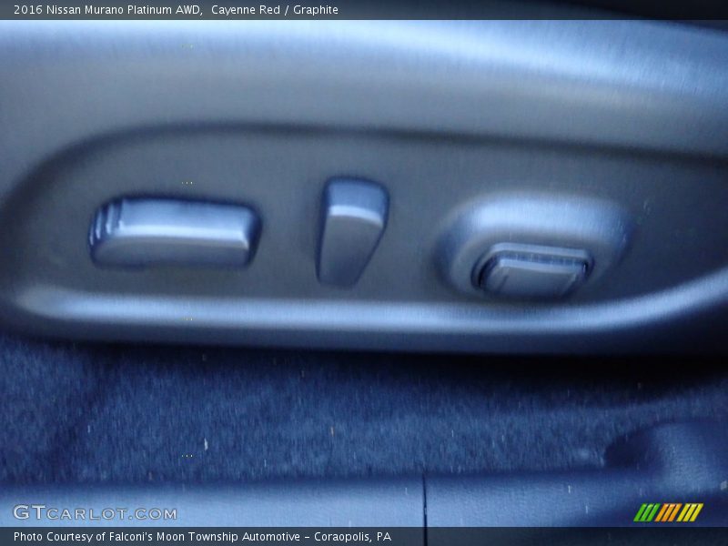 Cayenne Red / Graphite 2016 Nissan Murano Platinum AWD