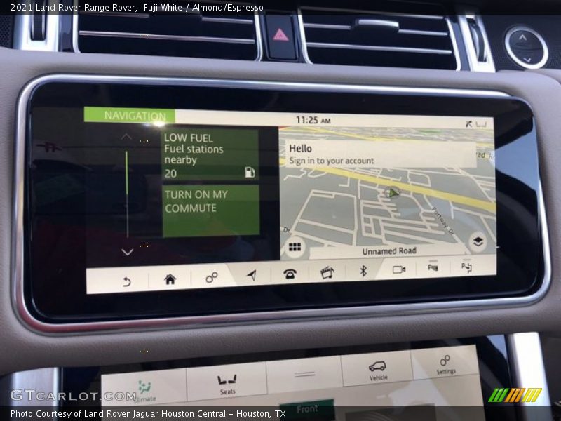 Fuji White / Almond/Espresso 2021 Land Rover Range Rover
